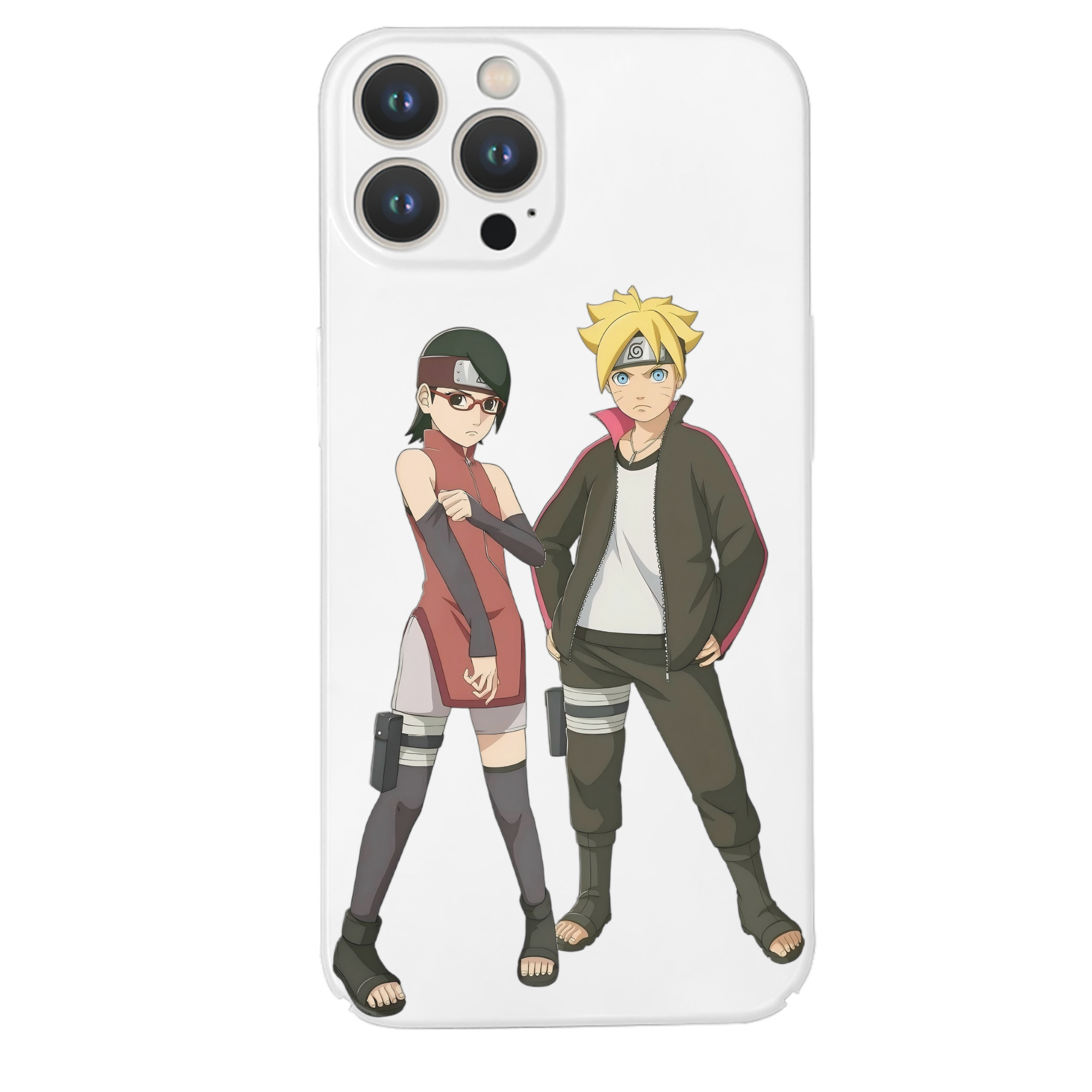 （画像用） NARUTO -ナルト- うずまき ボルト Uzumaki Boruto 【iPhone 14シリーズ対応】ハードケース